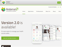 Tablet Screenshot of andaman7.com